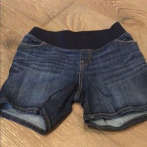 Maternity Jean shorts